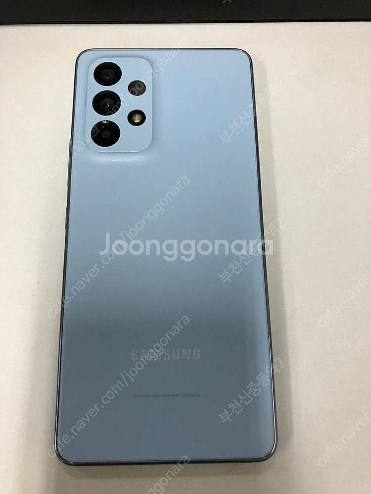 191081 KT 갤럭시A53 블루 외관깨끗 128GB...--0