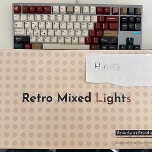 Retro Mixed Lights 레믹라 키캡 팝니다