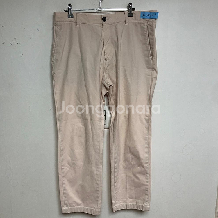 깨끗 라코스테 남성 봄가을 바지 34인치--0