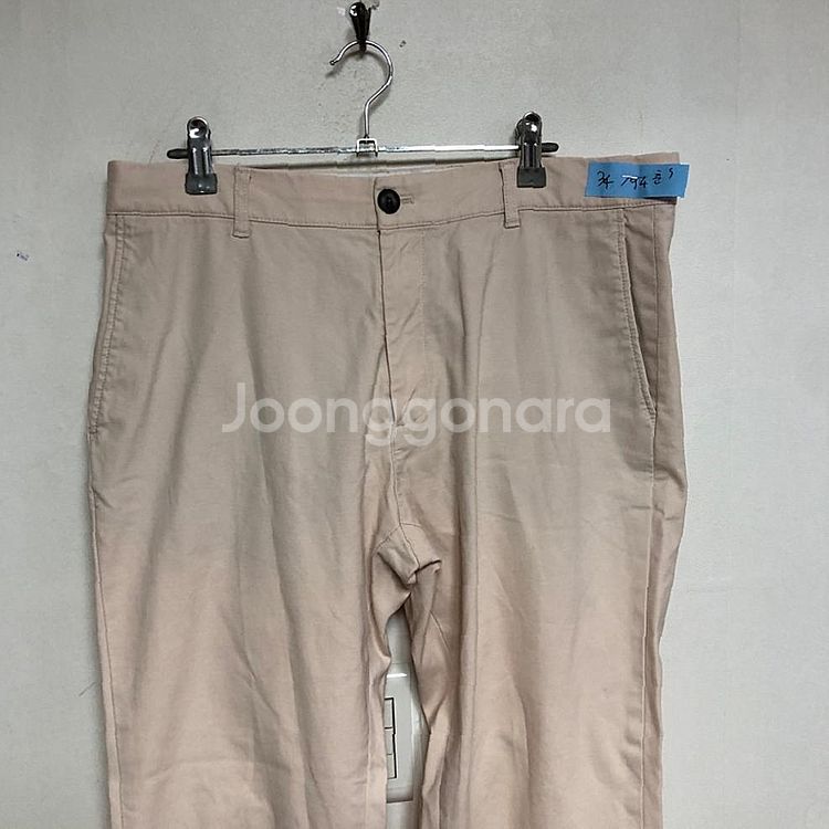 깨끗 라코스테 남성 봄가을 바지 34인치--1