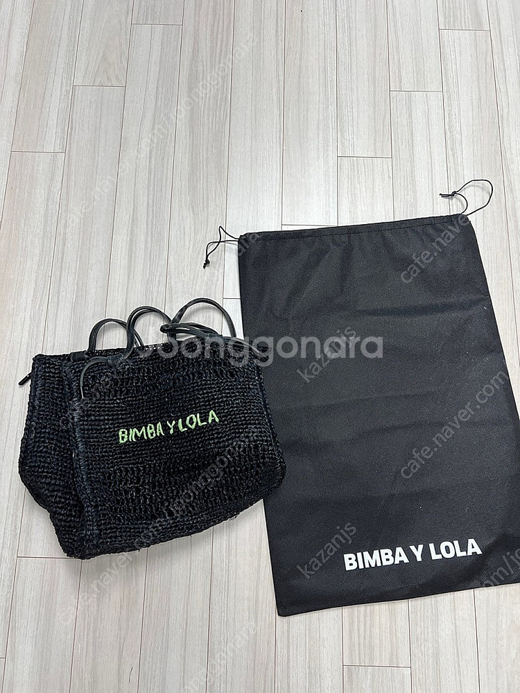 빔바이롤라(bimbaylola) 천연 라피아 라탄 백--3