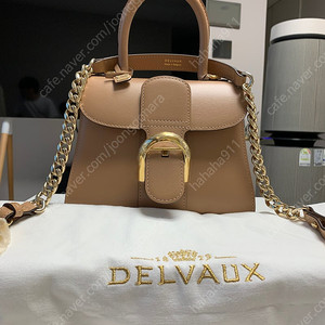 DELVAUX 델보 Brillant Mini 토트백 + 체인스트랩 새상품