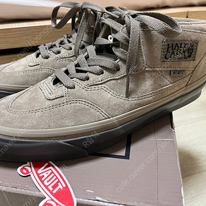 반스볼트X더블탭스 하프 캡 LX 코요테 Vans Vault x WTAPS OG Half Cab LX Coyote US8.5 265사이즈 새제품