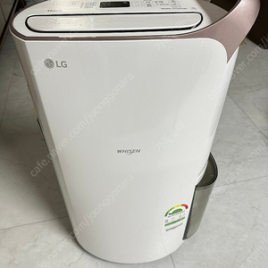 LG 휘센 20L 대용량 듀얼 인버터 제습기 DQ202PGUA 골드