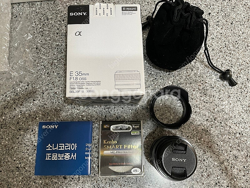 소니 SONY SEL35F18 카페렌즈 판매--0
