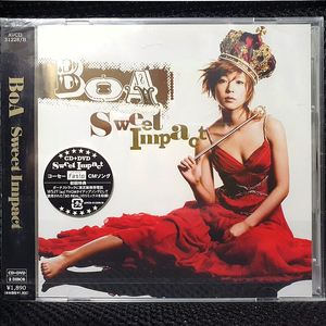 보아 BoA Sweet Impact CD+DVD 초회한