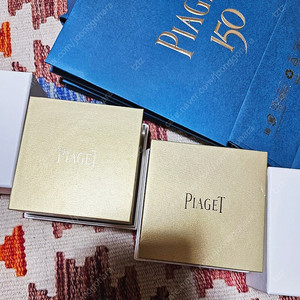 PIAGET 피아제 반지 박스 커플 세트 판매합니다 :)