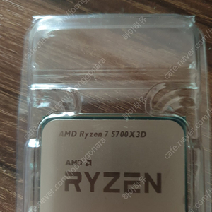 [미개봉] AMD 라이젠 5700X3D 판매합니다