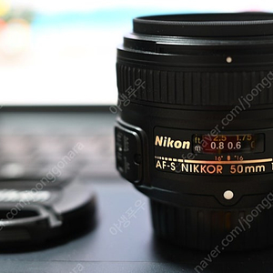 니콘 F마운트 af-s 50mm 1.8g 렌즈 팝니다