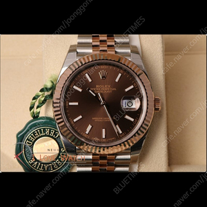 롤렉스 데이저스트 41mm 초코 주빌레(ROLEX DATEJUST 41MM) Model.126331 full set