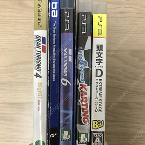 PS3,PS2 레이싱게임 타이틀