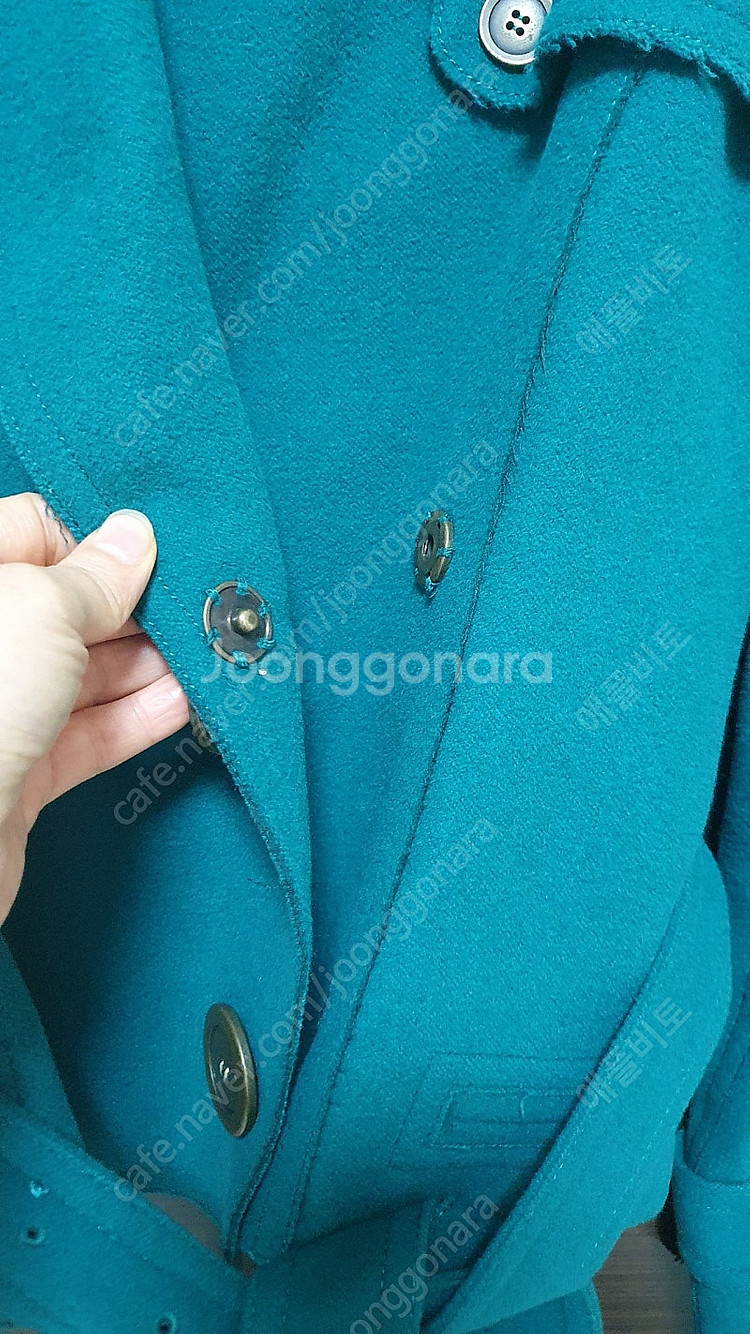 오브제 밍크카라 코트(택포)--2