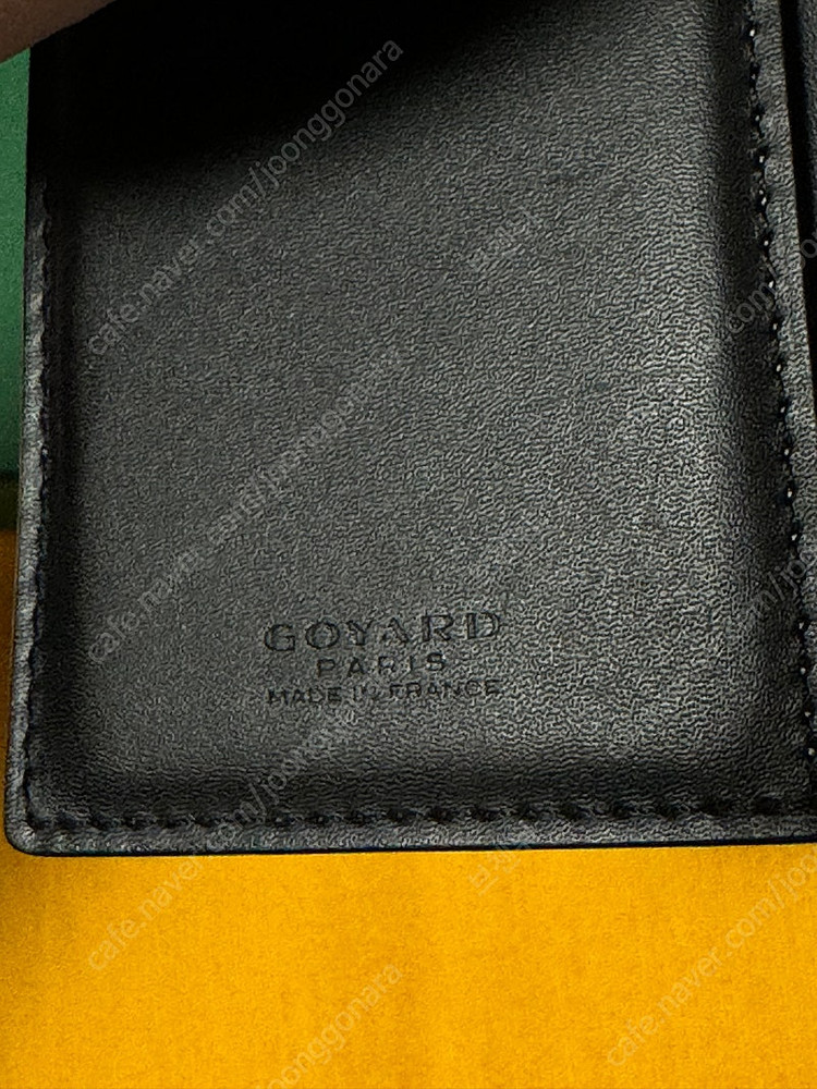 Goyard 고야드 생피에르 카드지갑 블랙 (풀구성) 이미지