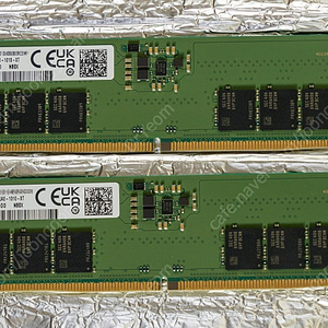 삼성 DDR5 16G X 2개 (5600MHz)