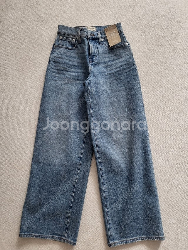 메이드웰(madewell) 퍼펙트 빈티지 와이드 진 새상품--4