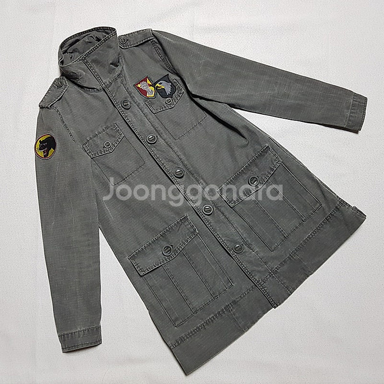 리바이스 우먼 야상 자켓 밀리터리 이쁨--1