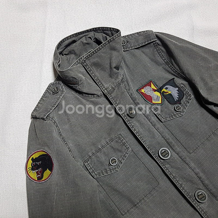 리바이스 우먼 야상 자켓 밀리터리 이쁨--0