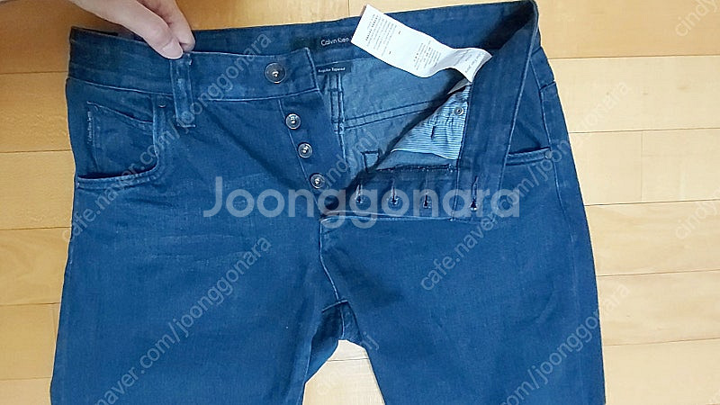캘빈클라인 레귤러핏 공용청바지 30사이즈--2