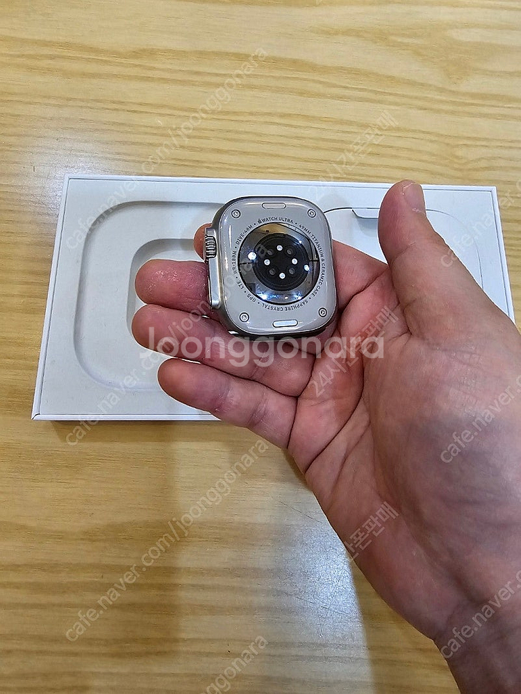 애플워치울트라2 49mm 인디고알파인루프L 자급제판매합...--7