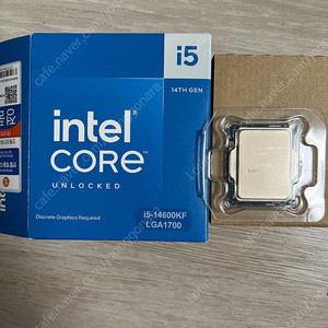 인텔 i5 14600kf 코잇 정품 cpu 팝니다