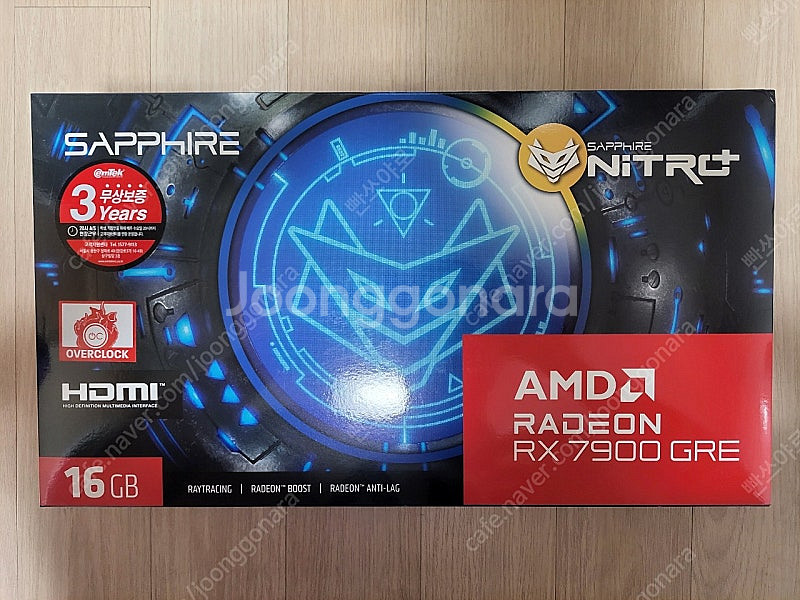 SAPPHIRE 라데온 RX 7900 GRE NITRO...--0
