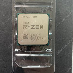 [대구] 라이젠5 3500 CPU + 미사용 기본쿨러 포함 판매합니다