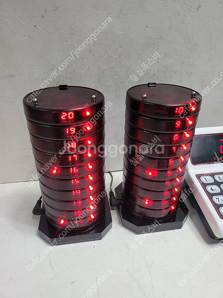 엔이콜 카페진동벨 ne-600 20개 세트 팝니다--1