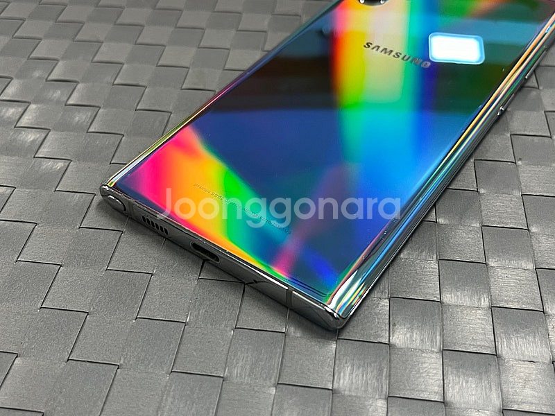갤럭시노트10+ 아우라 글로우 256G 펜O 가성비 단...--9