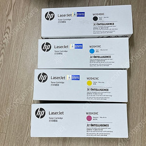 HP W2040XC, W2041XC, W2042XC, W2043XC 미개봉 토너 팝니다.