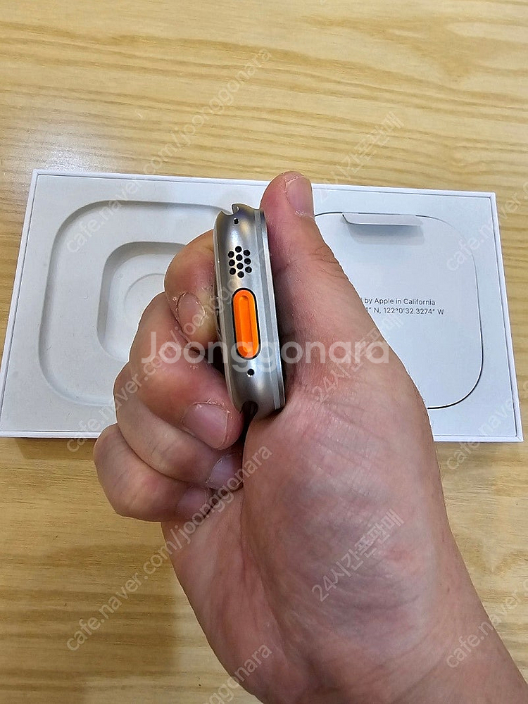 애플워치울트라2 49mm 인디고알파인루프L 자급제판매합...--4