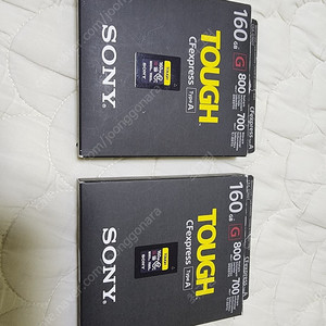 소니 cfexpress type A 160gb