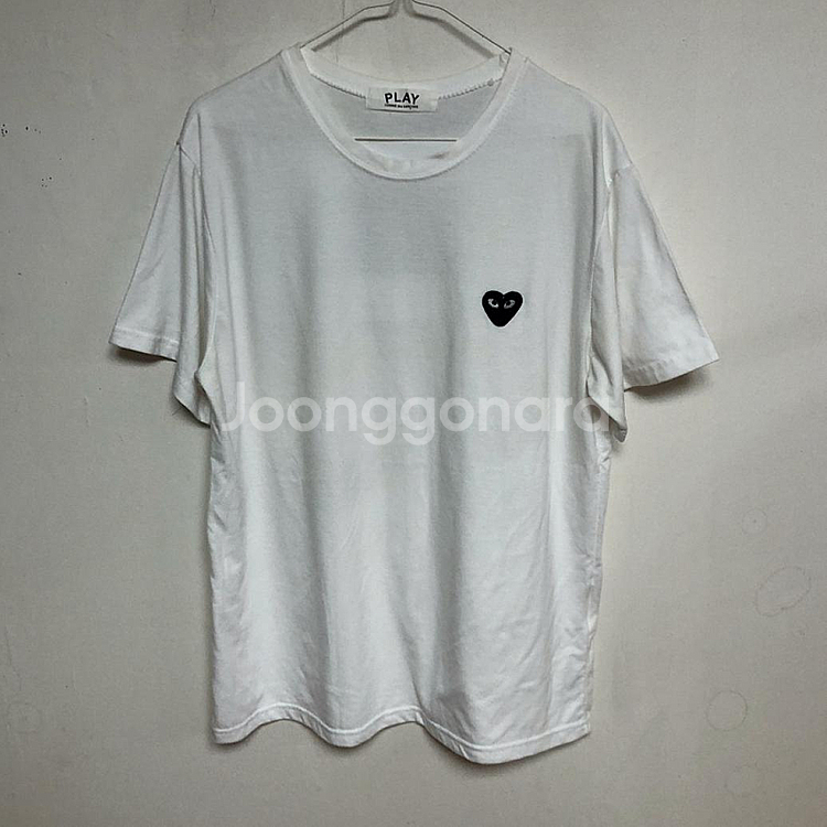 꼼데가르송 남성 반팔티 105XL--0