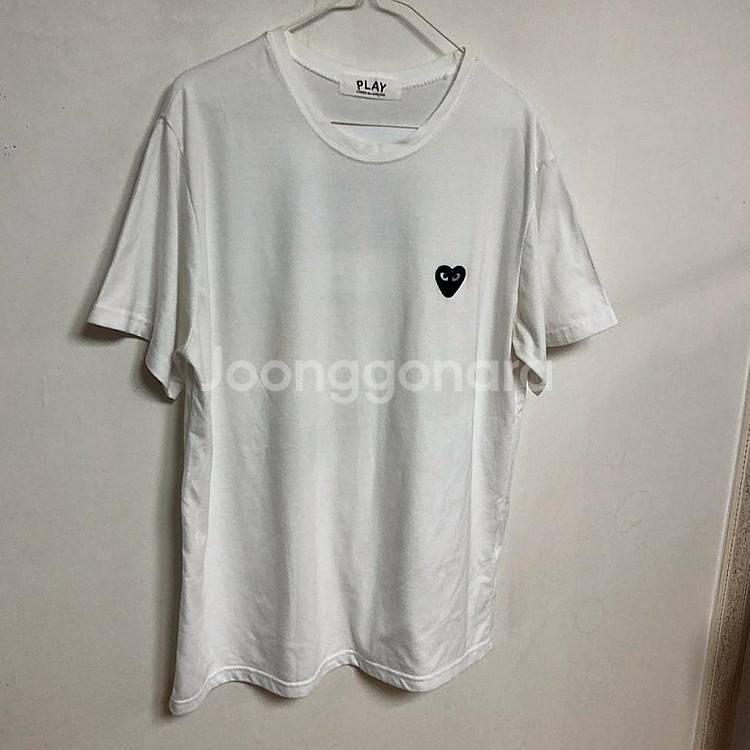 꼼데가르송 남성 반팔티 105XL--1