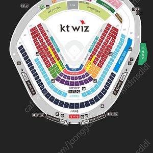 9/16(월) KT vs KIA KT위즈파크 1루응원지정석 101구역 2연석 양도합니다.