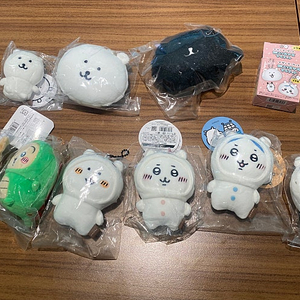 나가노마켓 농담곰 담곰이 먼작귀 치이카와 하치와레 우사기 마스코트 인형 키링