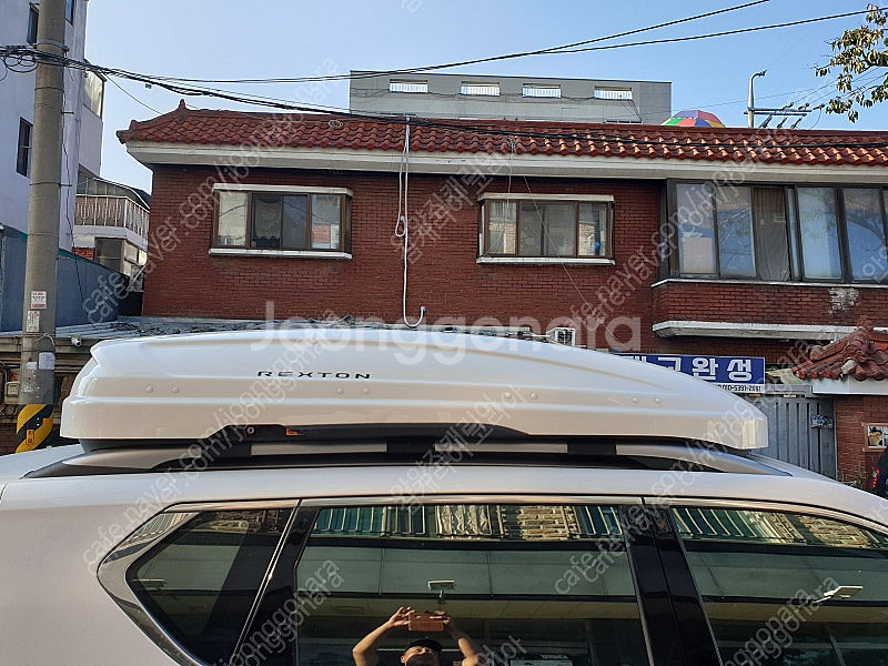 올뉴쏘렌토,TM 코토 일체형 루프박스 화이트,투싼nx4...--3