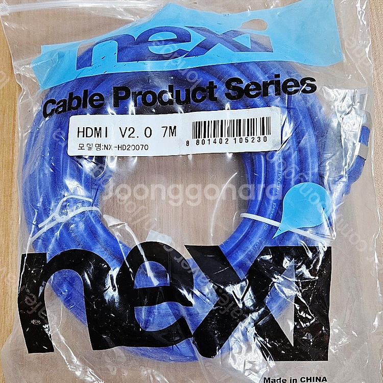 NEXI NX-HD20070 메탈 HDMI케이블--0