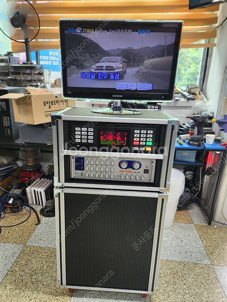 (추석선물) 이동식 노래방기계 세트 판매합니다.[24년...--0