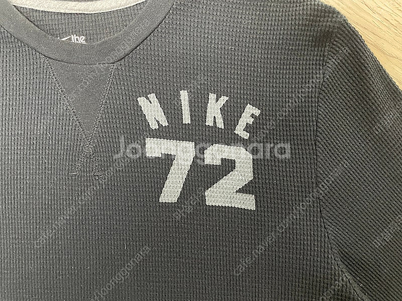 [95] 나이키 NIKE 72 블랙 긴팔티--2