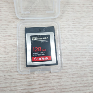 샌디스크 CFexpress Extreme PRO Card Type B 128GB / 8만원 / 전주