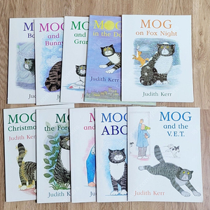 잠수네영어 고양이 모그 mog the cat collection 10권, CD포함