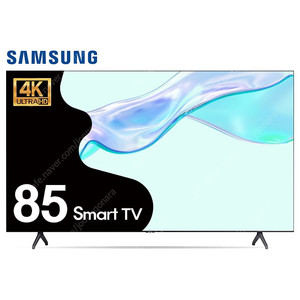 삼성 85인치TV 85CU7000 4K 스마트TV 특별 할인가 판매 미사용 리퍼티비