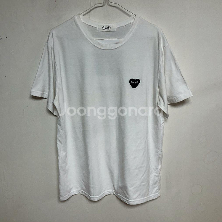 꼼데가르송 남성 반팔티 105XL--0