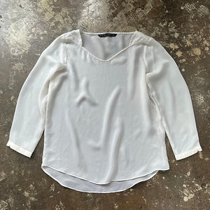 L) zara 자라 쉬폰 블라우스 시스템 마인 오즈세컨 산드로