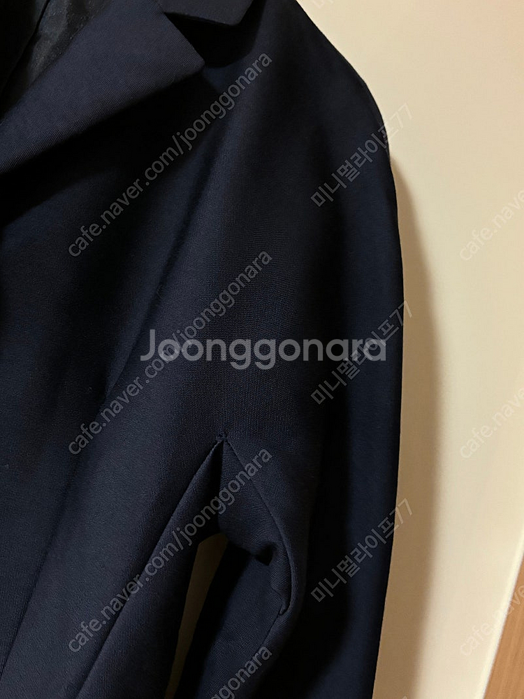 레니본 럭셔리 울&실크 원피스 겸 롱자켓 트렌치코트 결...--6