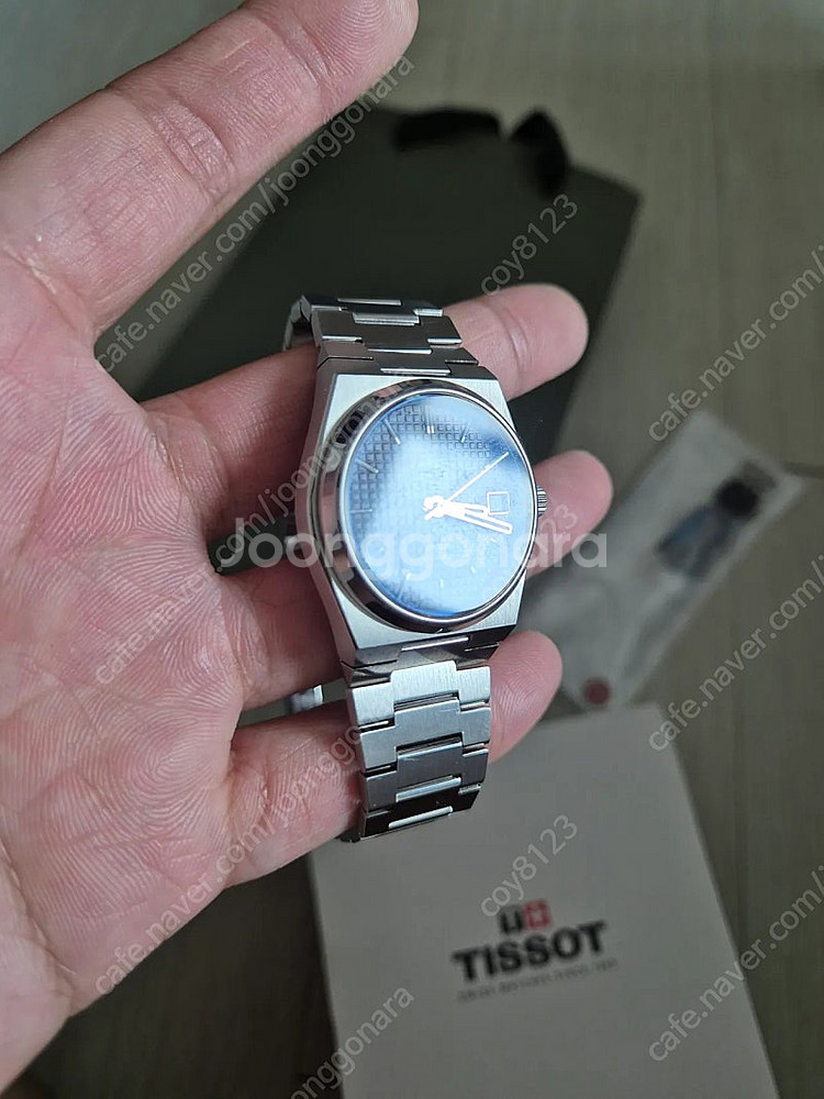 티쏘 prx 35mm 오토메틱 파워메틱 검판--6