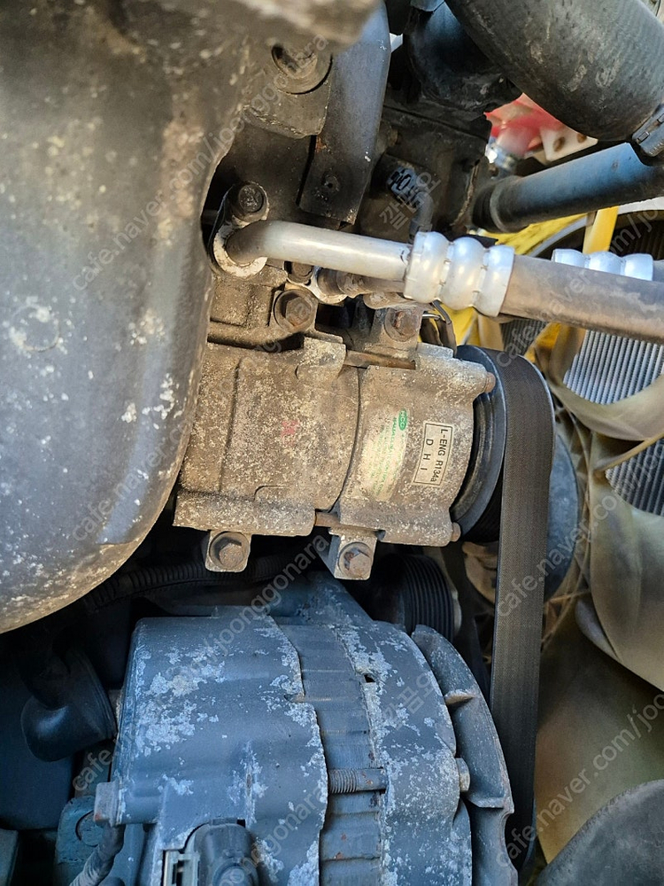 ###농기계.구보다 콤바인 .얀마 ( 에어컨 콤프# 신품)--2