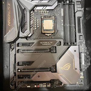 i7 8700k + z370 maximus code(막시무스 코드) + gtx 1060 6G 판매합니다.