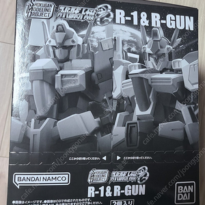 새제품 반다이 (BANDAI) 슈퍼미니프라 (SMP) 슈퍼로봇대전 OG R-1 ＆ R-GUN 판매합니다.