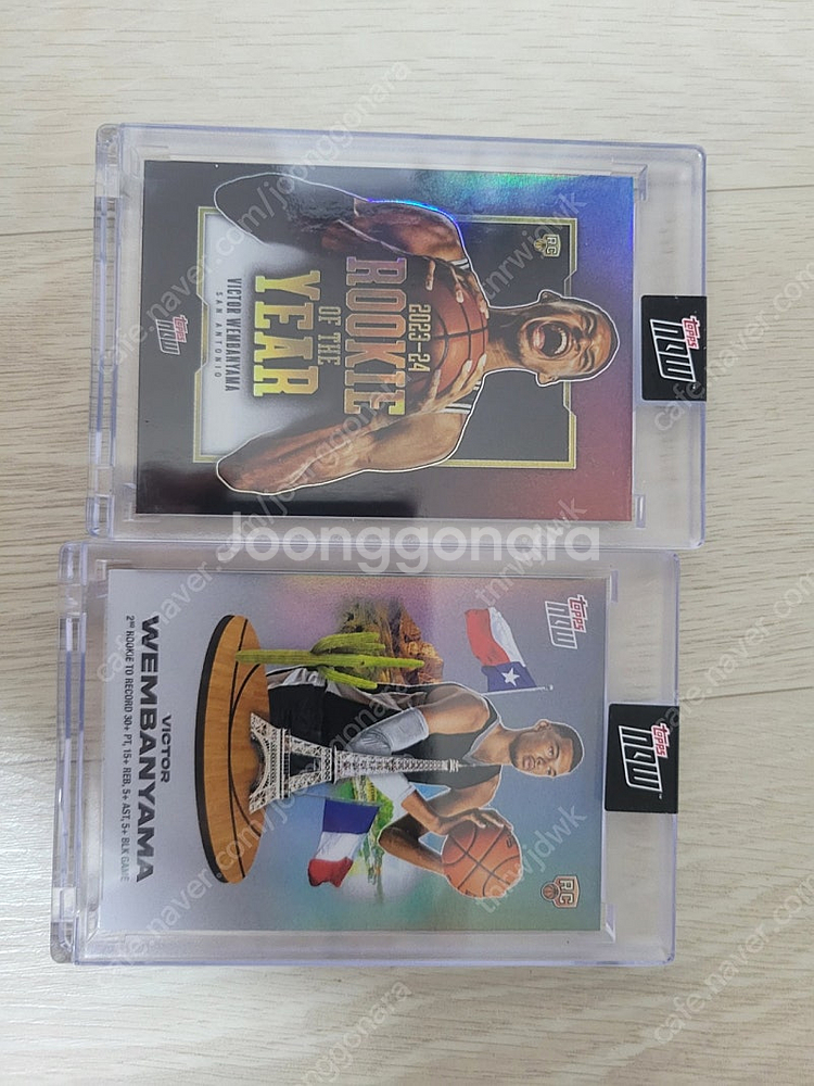 nba 웬반야마 탑스나우 카드--0